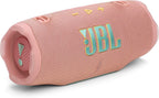 JBL Charge 6 Portable Waterproof Speaker with Powerbank and Strap - Black (Renewed)