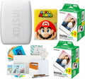 Fujifilm Instax Mini Link 3 Smartphone Printer Bundle (Clay White)