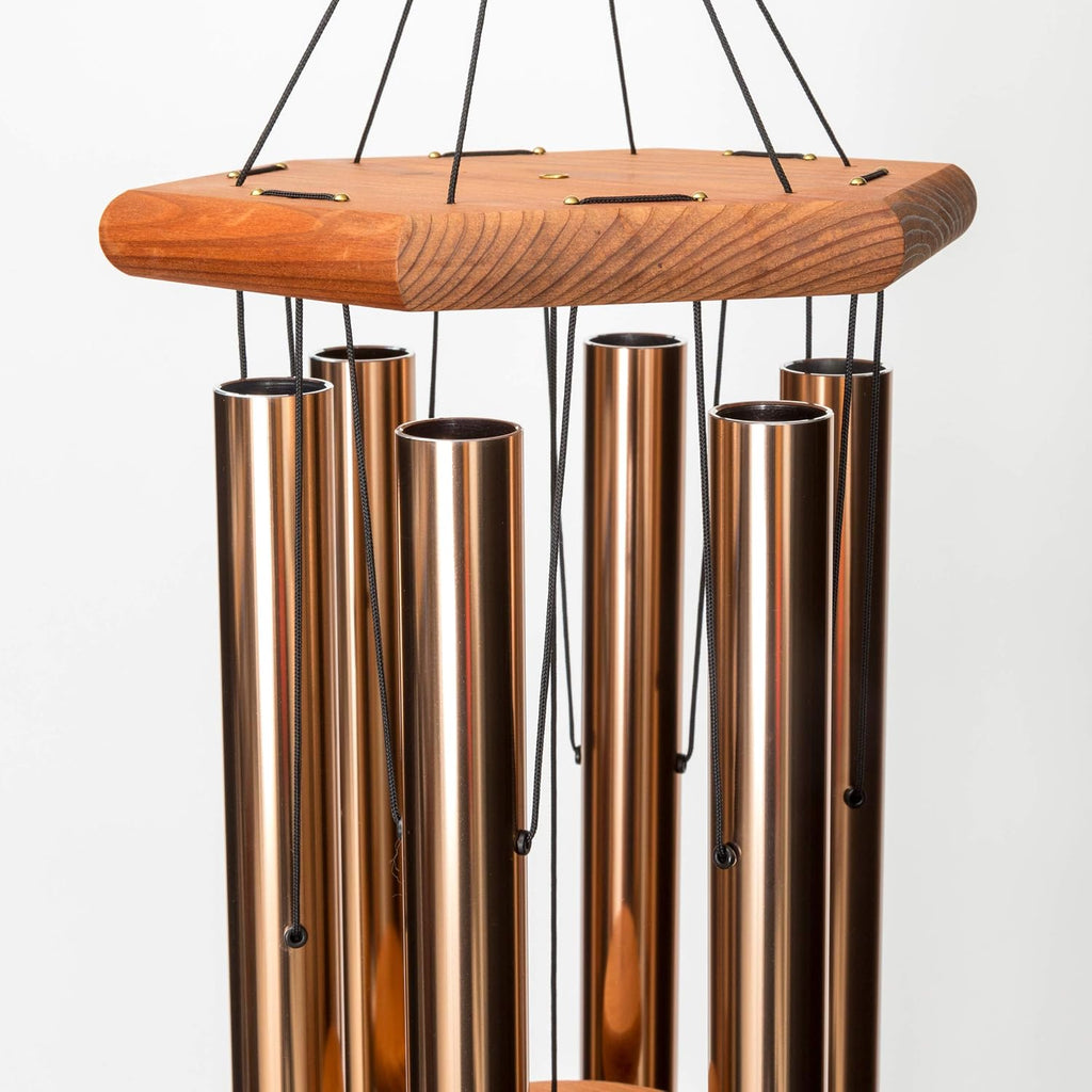 In Loving Memory 30-inch Windchime, Bronze w/The Lord Bless You and Keep You… w/Customization