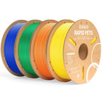 ELEGOO Rapid PETG 3D Printer Filament 1.75mm Black 10KG Bulk