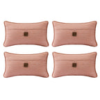 Outdoor Sunbrella Decorative Pillows Pack of 4, 20" x 12" Outdoor Pillow Set for Couch Bed Throw Patio Sofa, Airies Marble