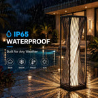 EcoGreen Solar Lanterns Outdoor Waterproof, Solar Lights Outdoor for Patio