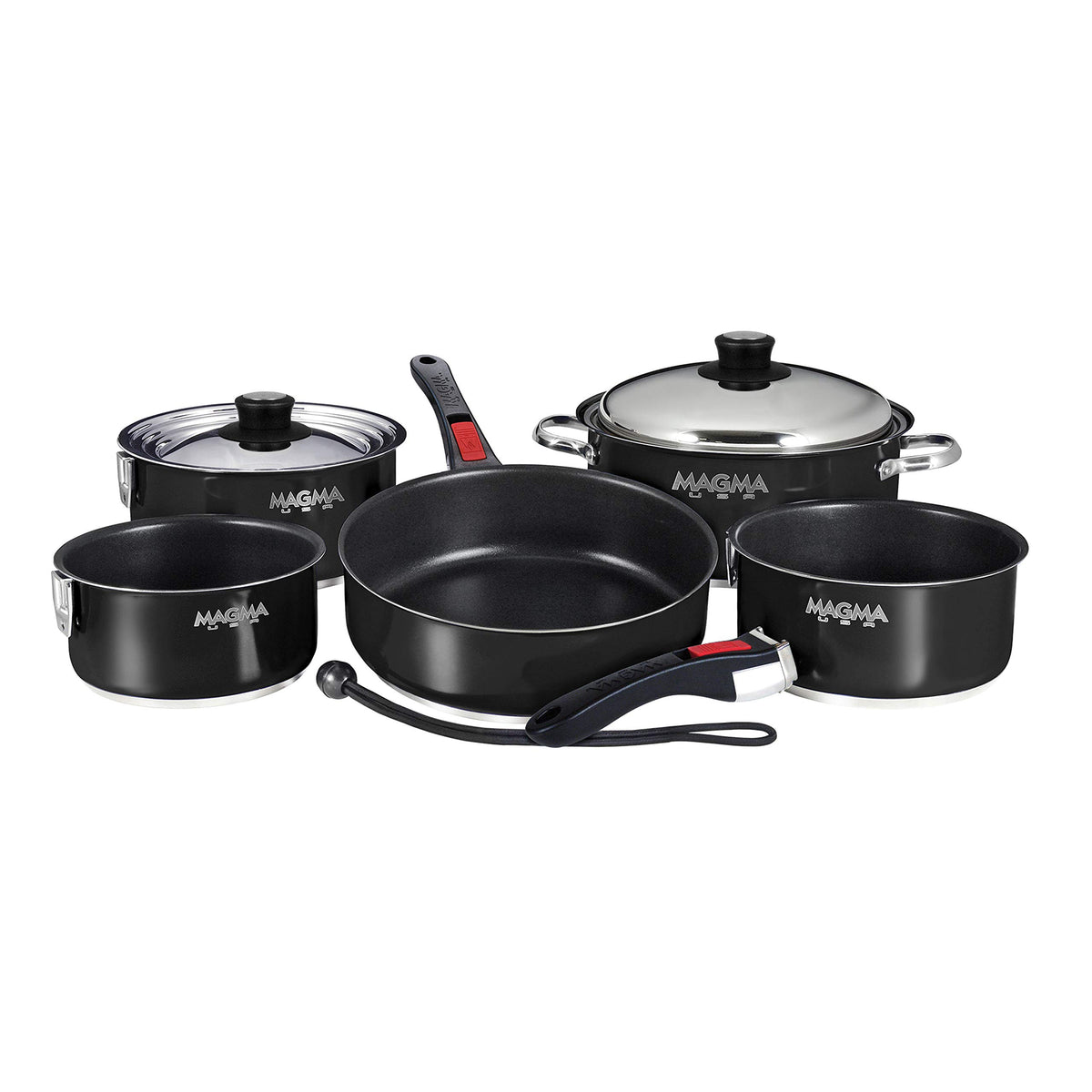 Magma A10-360L-IND 10 Piece Stainless Steel Nesting Cookware Set
