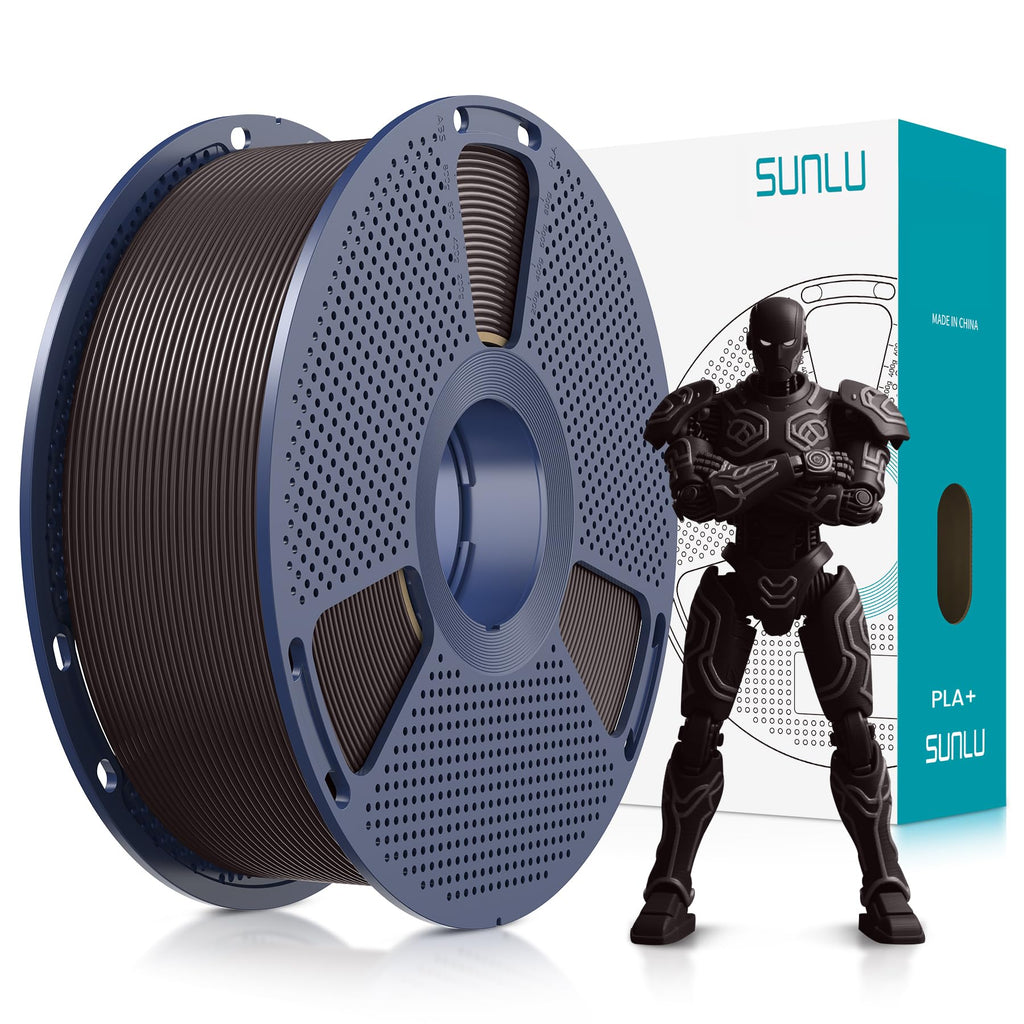 SUNLU PLA Plus Filament 1.75mm, 10KG Bundle, Black & White
