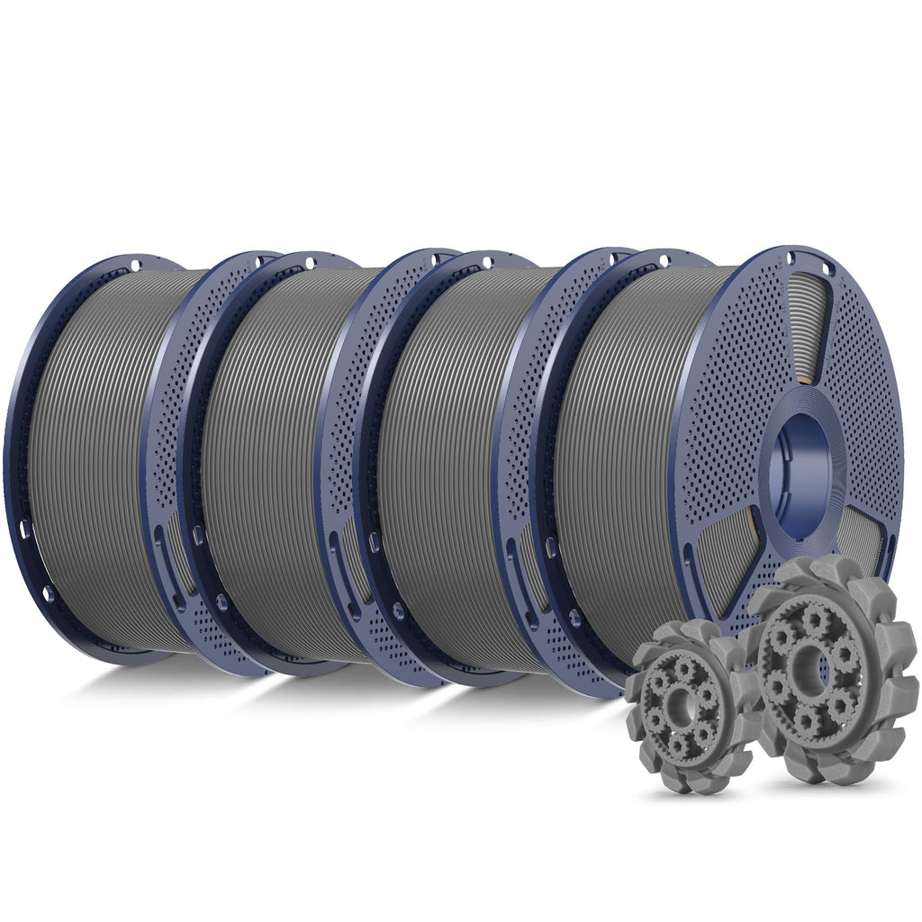 SUNLU PLA+2.0 3D Printer Filament, Multicolor, 10-Pack (10KG)