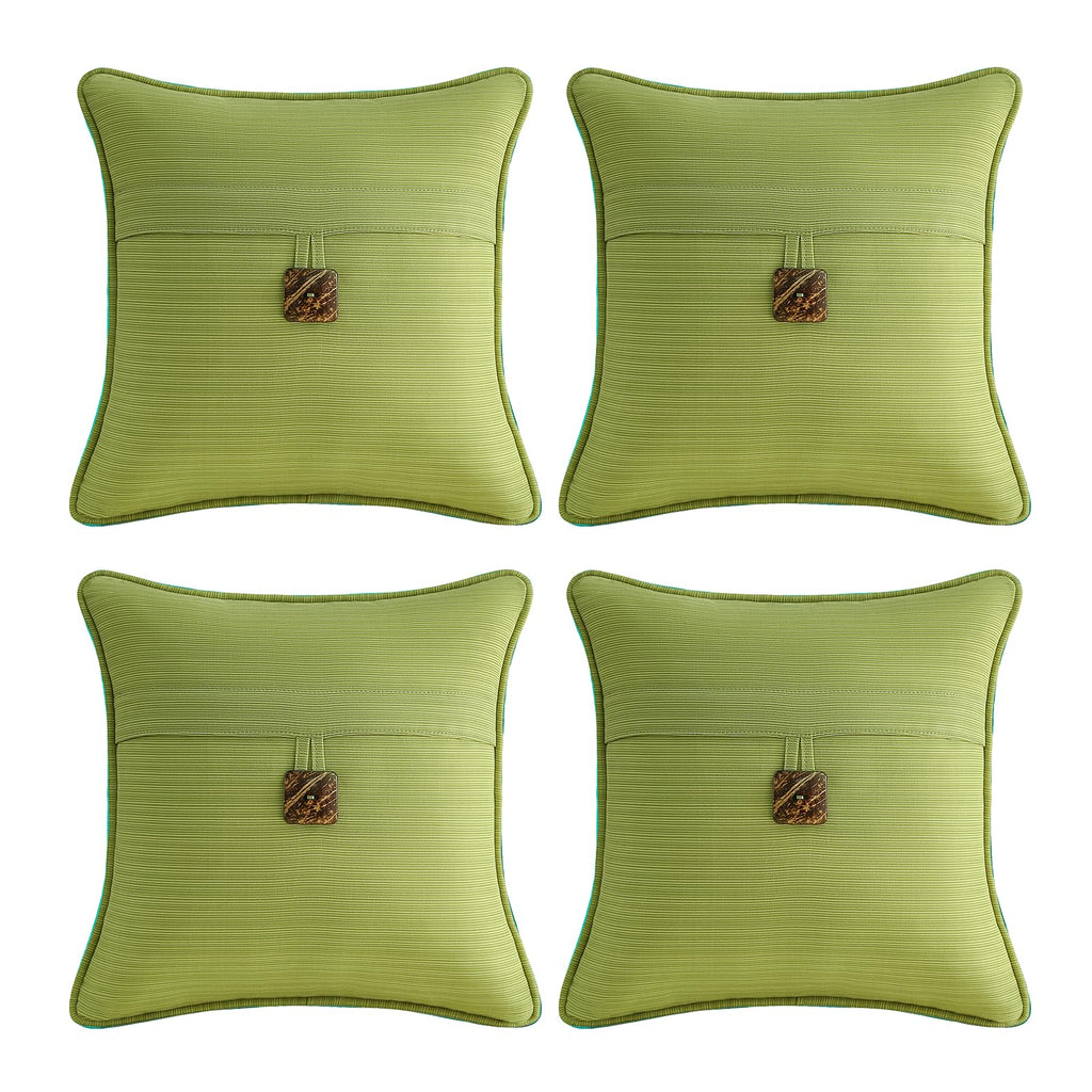 Outdoor Sunbrella Decorative Pillows Pack of 4, 20" x 12" Outdoor Pillow Set for Couch Bed Throw Patio Sofa, Airies Marble