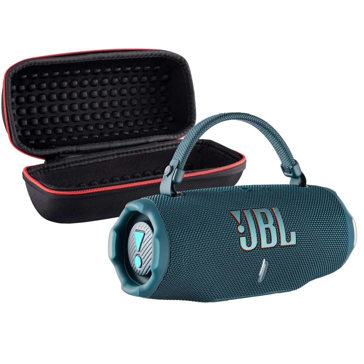 JBL Charge 6 Portable Bluetooth Speaker (Black) | IP68 Waterproof, DustProof, and DropProof, Outdoor Wireless Audio |28Hrs Playtime + Travel Case Bundle