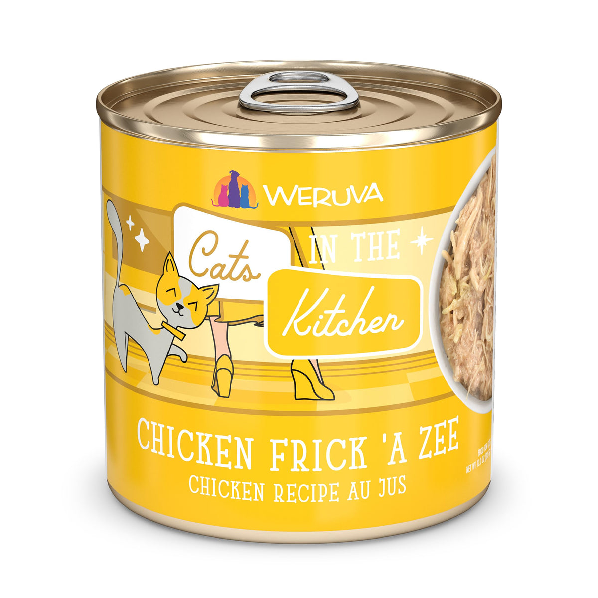 Weruva Cats in the Kitchen, Kitchen Cuties Variety Pack, Wet Cat Food, 6oz Cans (Pack of 24)