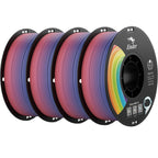 Creality PLA 3D Printer Filament, Multicolor, 12-Pack, 12KG Total
