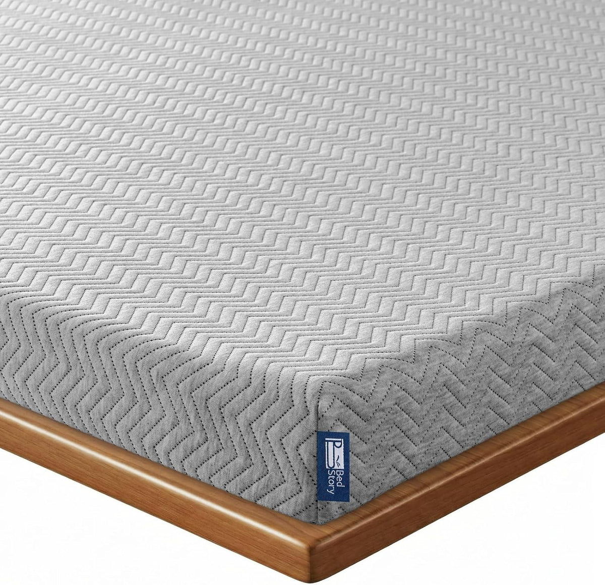 BedStory 3 Inch King Size Extra Firm Mattress Topper for Pressure Relief