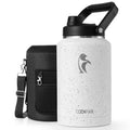 Coolflask Titan 2 Gallon Water Bottle Insulated with Large Spout Lid