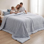 Bedsure Cooling Comforter Blankets for Hot Sleepers, All Season, King