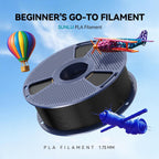 SUNLU PLA 3D Printer Filament, Black & White, 10-Pack, 10KG Total
