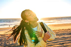 JBL PartyBox On-The-Go 2 - Portable Party Speaker with one Wireless Digital mic, Handle and a Strap, Dynamic Light, Up to 15 Hours Playtime, Splash Proof & Auracast (Black) (Renewed)