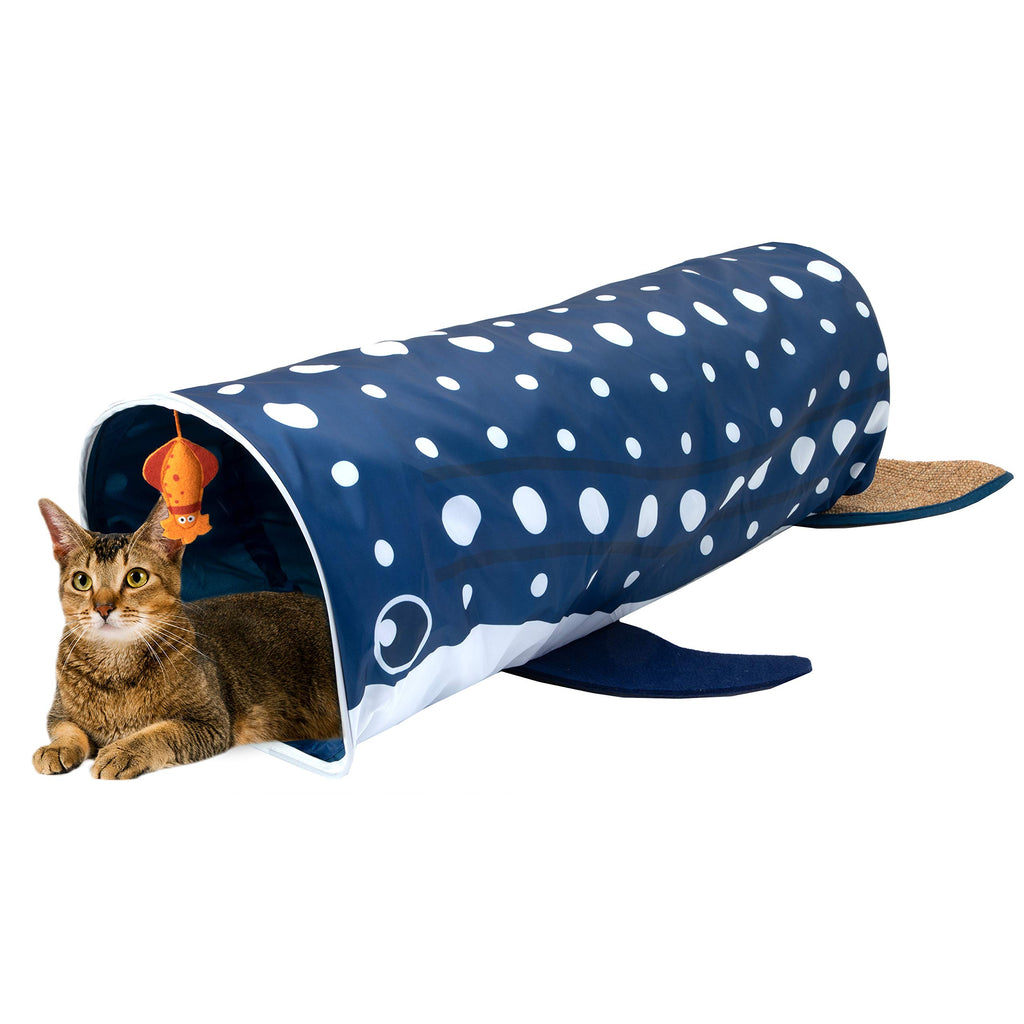 Kitty City Cat Tunnel, Cat_Bed, Cat and Kitty Toys, Tunnel (Pack of 6)