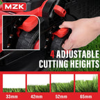 MZK 20V 13-Inch Electric Lawn Mower, Compact Brushless Mower