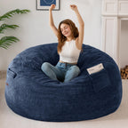 MAXYOYO Bean Bag Chair, Soft Bean Bag Sofa with Supportive Foam Filling