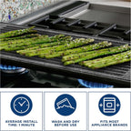 Reversible Cast Iron Griddle/Grill Combo