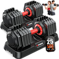 XDDIAS Adjustable Dumbbell Set for Home Gym Strength Training