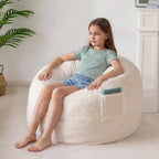 MAXYOYO Bean Bag Chair, Soft Bean Bag Sofa with Supportive Foam Filling