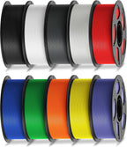 ANYCUBIC 3D Printer Filament Multicolor PLA Bundle 10KG