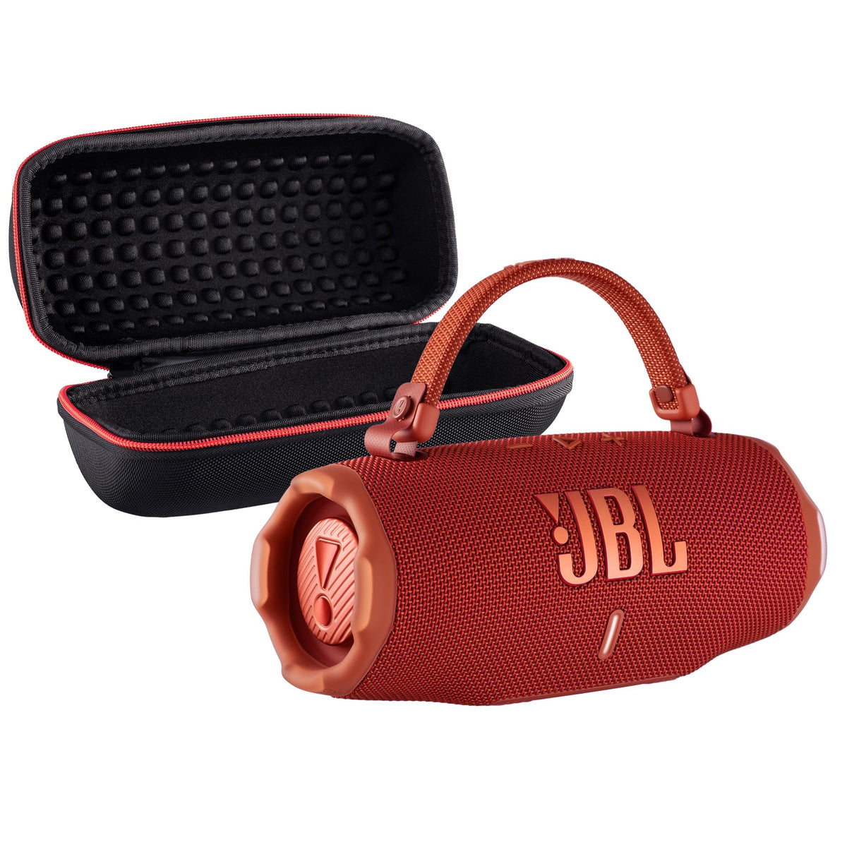 JBL Charge 6 Portable Bluetooth Speaker (Pink) | IP68 Waterproof, DustProof, and DropProof, Outdoor Wireless Audio |28Hrs Playtime + Travel Case Bundle