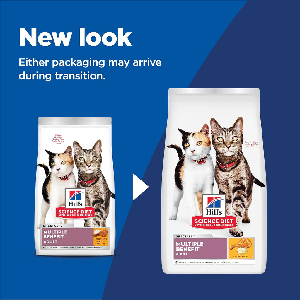 Hill's Science Diet Adult 1-6 Multiple Benefit Dry Cat Food