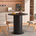 31.5 inch Round Dining Table for 2, Modern Farmhouse Kitchen Table