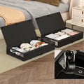 Fokyfok 2Pack Under Bed Storage Containers,16 inch Height,31 inch Long