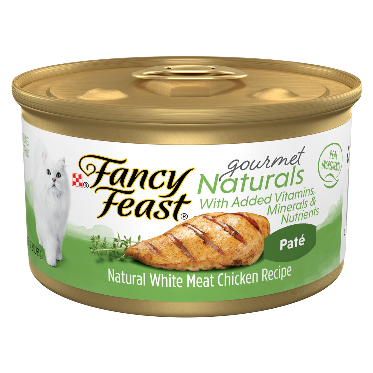 Fancy Feast Purina Gravy Lovers Poultry and Beef Grilled Gourmet Wet Cat Food Variety Pack - 3 oz. Cans,(Pack of 60)