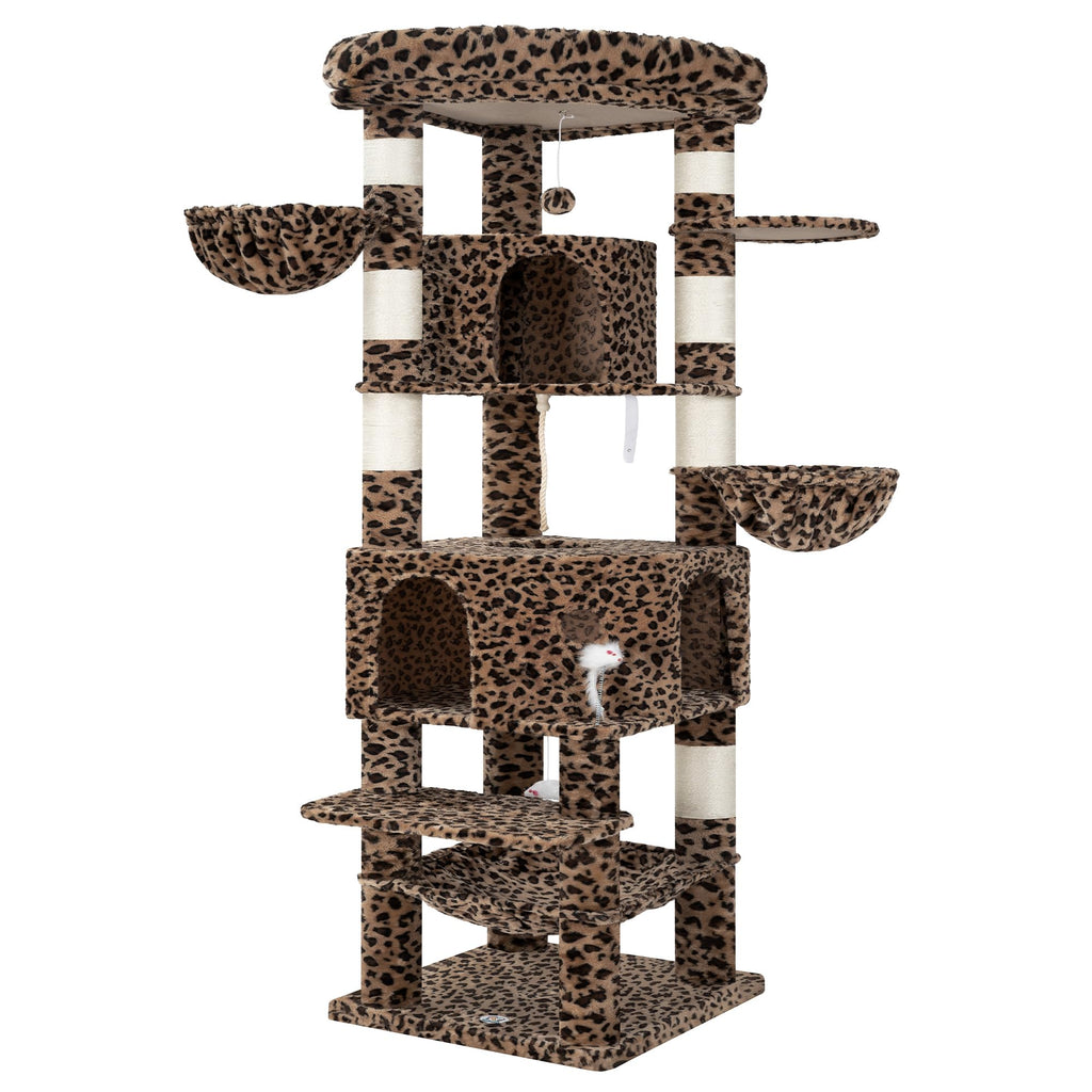 Cat Tree, 81.1" Skyward Corner Cat Tower for Large Cats VCT031W