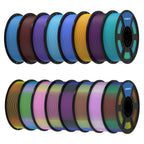iSANMATE 16KG Matte PLA Filament Bundle 1.75MM 30-300mm/s for Bambu Lab