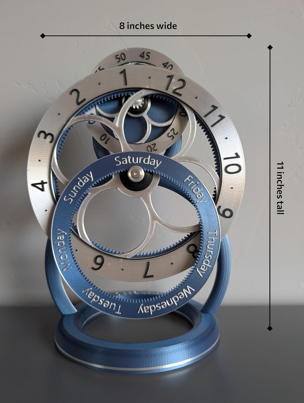 Hoops Sr. (Blue and Silver)