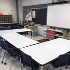 Whiteboard Table Resurfacing Kit - Dry Erase Classroom Square Table Renewal - 48"x48" - DIY Easy Application - Restore and Refresh Tables - Think Board