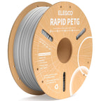 ELEGOO Rapid PETG 3D Printer Filament 1.75mm Black 10KG Bulk