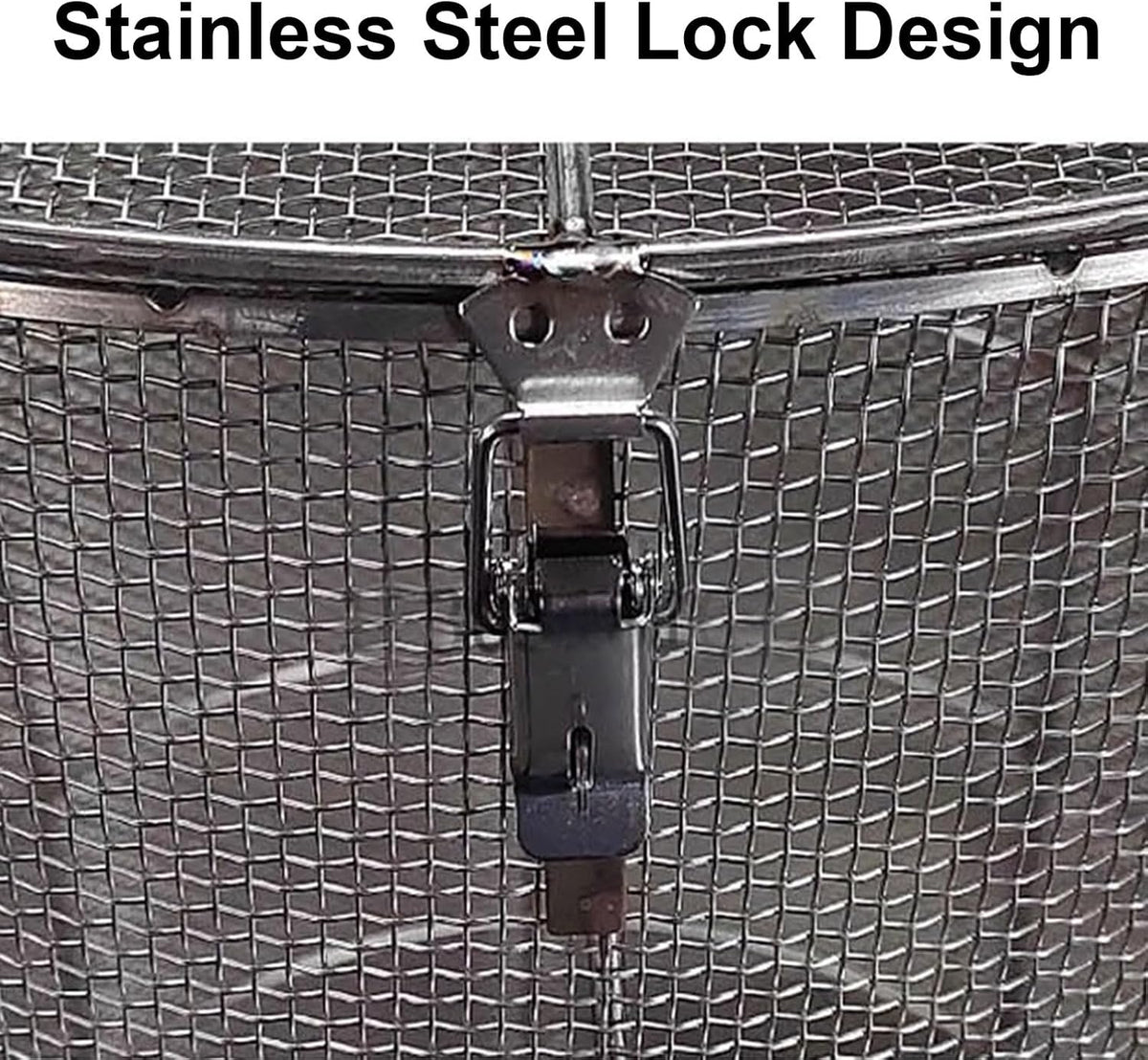 Stainless Steel Pump Filter Cover Water Pump Protective Cover Sump Pump Anti-Clogging Outdoor 1mm Mesh Pump Cover Barrier Durable And Strong For Septic Tanks Farm Irr(Size:40x50cm/15.7x19.6",Color:A)