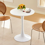 Round Dining Table, 31.5" Tulip Table (White)