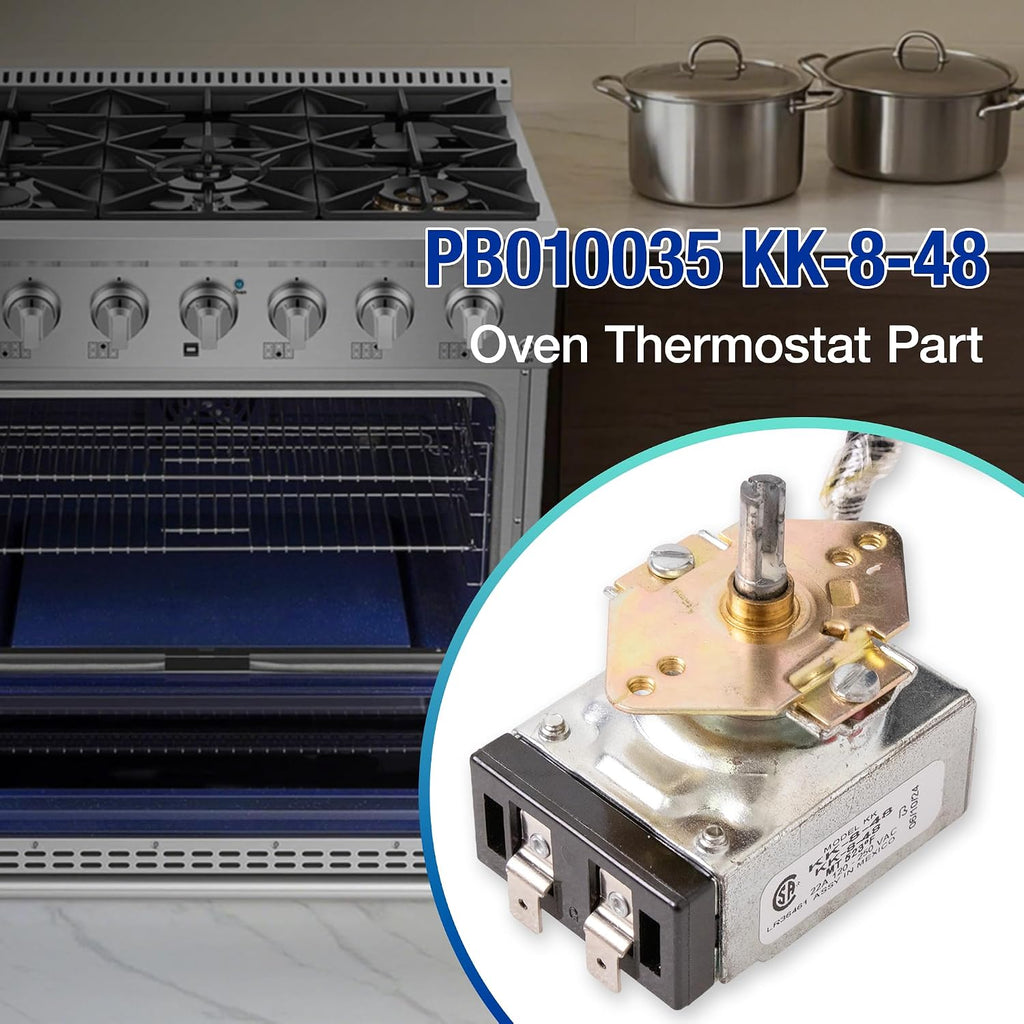 Robertshaw KK-8-48 Oven Thermostat, Replacement for Viking PB010035