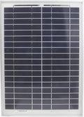 20 Watt 12 Volt Solar Panel with Mounting Bracket and Needed Installation Hardware