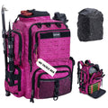 Goture Fishing Tackle Backpack with Cooler, 2 Rod Holders & Rain Cover