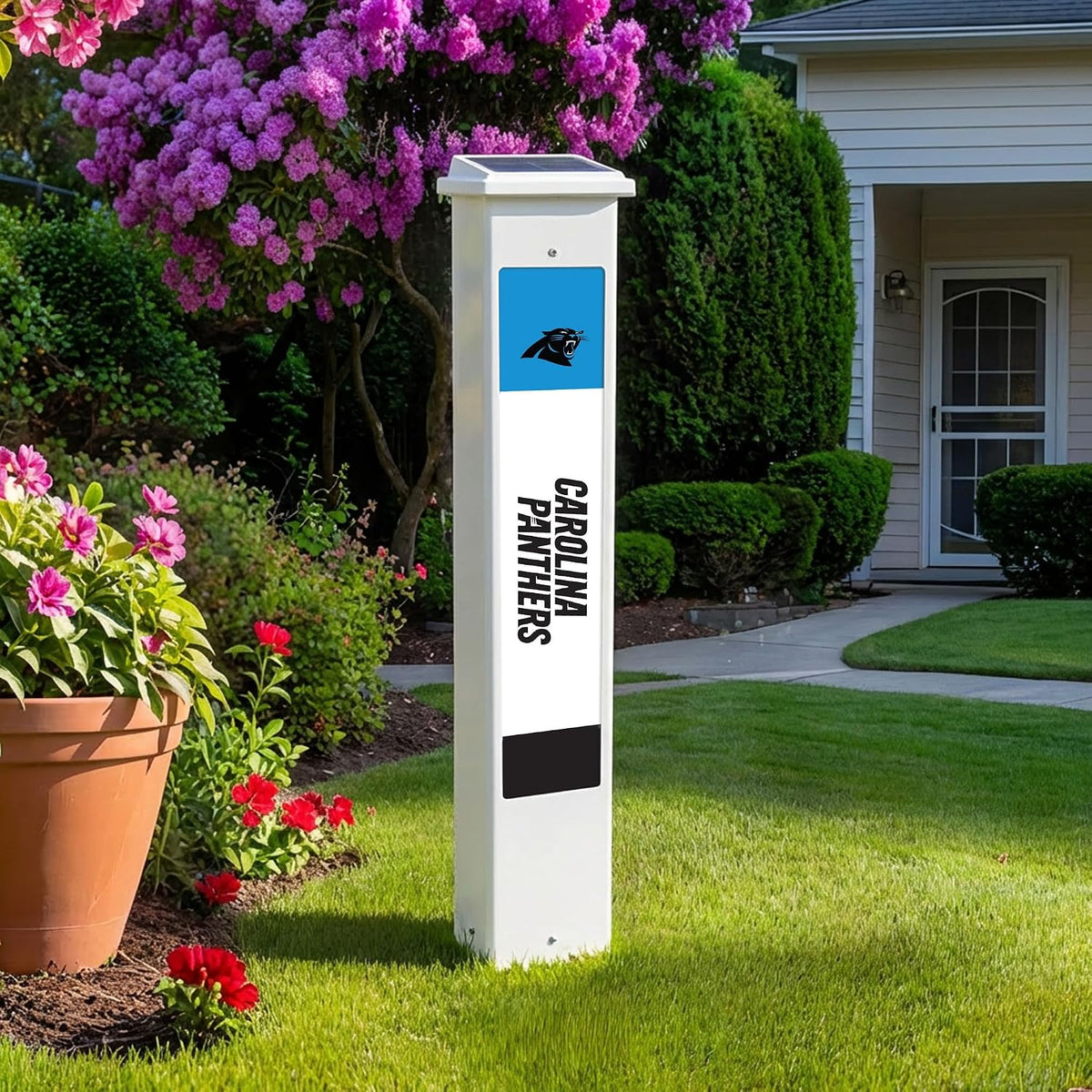 Fan Creations NFL 25" Solar Light Glow Post