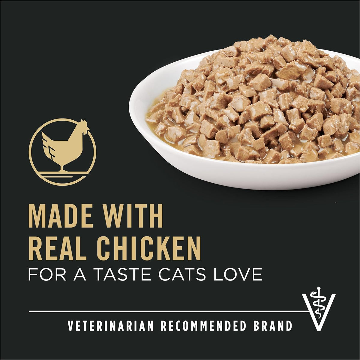 Purina Pro Plan Urinary Tract Wet Cat Food, Chicken in Gravy, (24) 5.5 oz