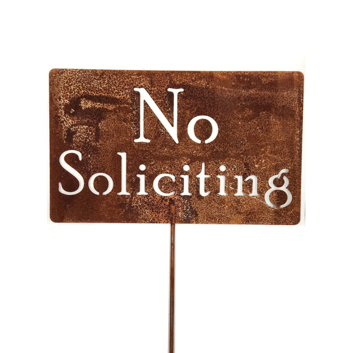 Funny Garden Stake 20 to 33 Inches Tall (The Vineyard, Large 28" Tall)