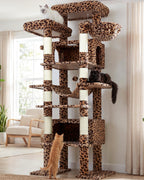 Globlazer Giant Tall Heavy Duty Cat Tower for Indoor Large Cats, F83B