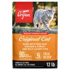 ORIJEN Grain Free WHOLEPREY Dry Cat Food Original Recipe 12lb Bag