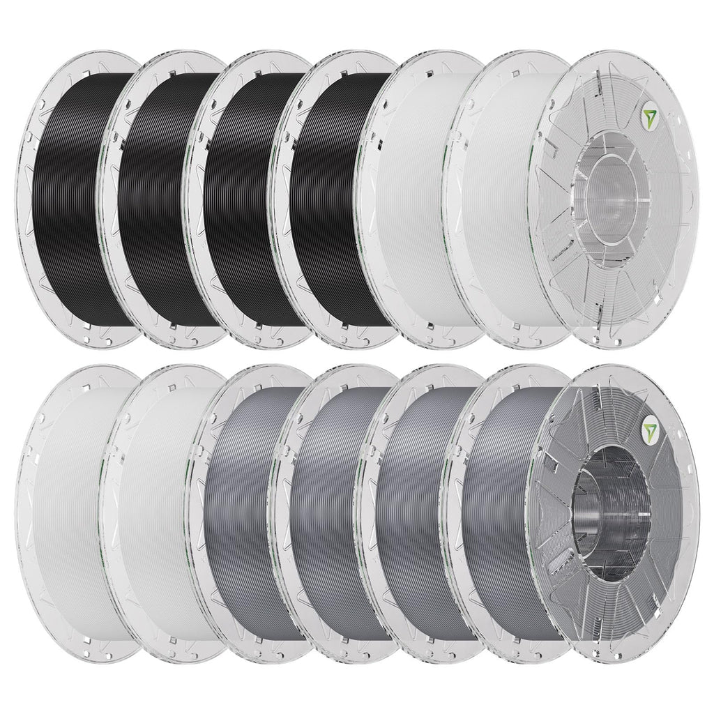 Creality Hyper PLA Filament 1.75mm, Black, 4-Pack, 4KG