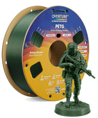OVERTURE 10KG Bundle High Speed PETG Filament 1.75mm, 3D Printer Filament