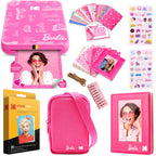 Kodak Step Instant Color Photo Printer with Bluetooth/NFC, ZINK Technology & Kodak App for iOS & Android (Pink) Starter Bundle