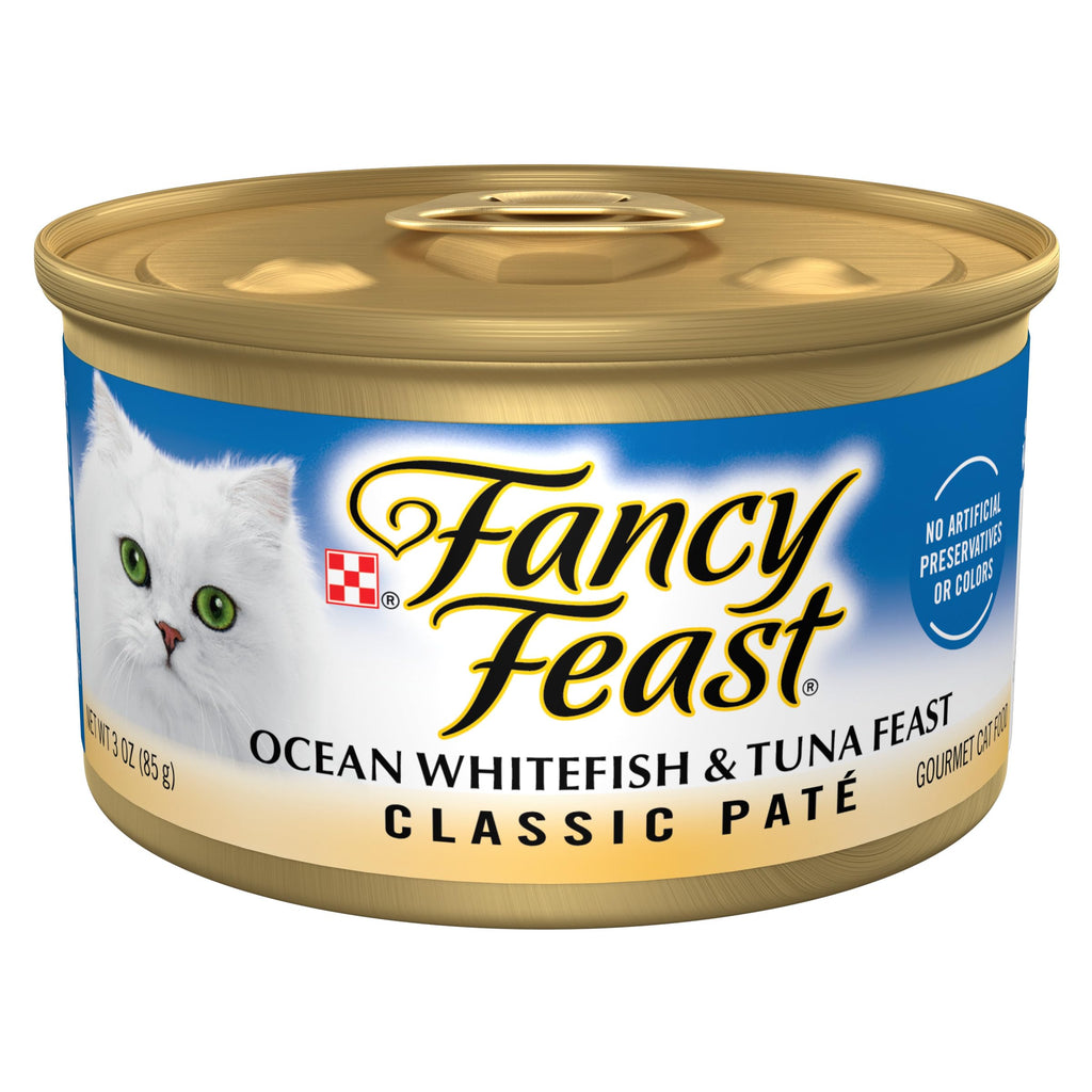 Fancy Feast Purina Gravy Lovers Poultry and Beef Grilled Gourmet Wet Cat Food Variety Pack - 3 oz. Cans,(Pack of 60)