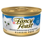Fancy Feast Purina Gravy Lovers Poultry and Beef Grilled Gourmet Wet Cat Food Variety Pack - 3 oz. Cans,(Pack of 60)